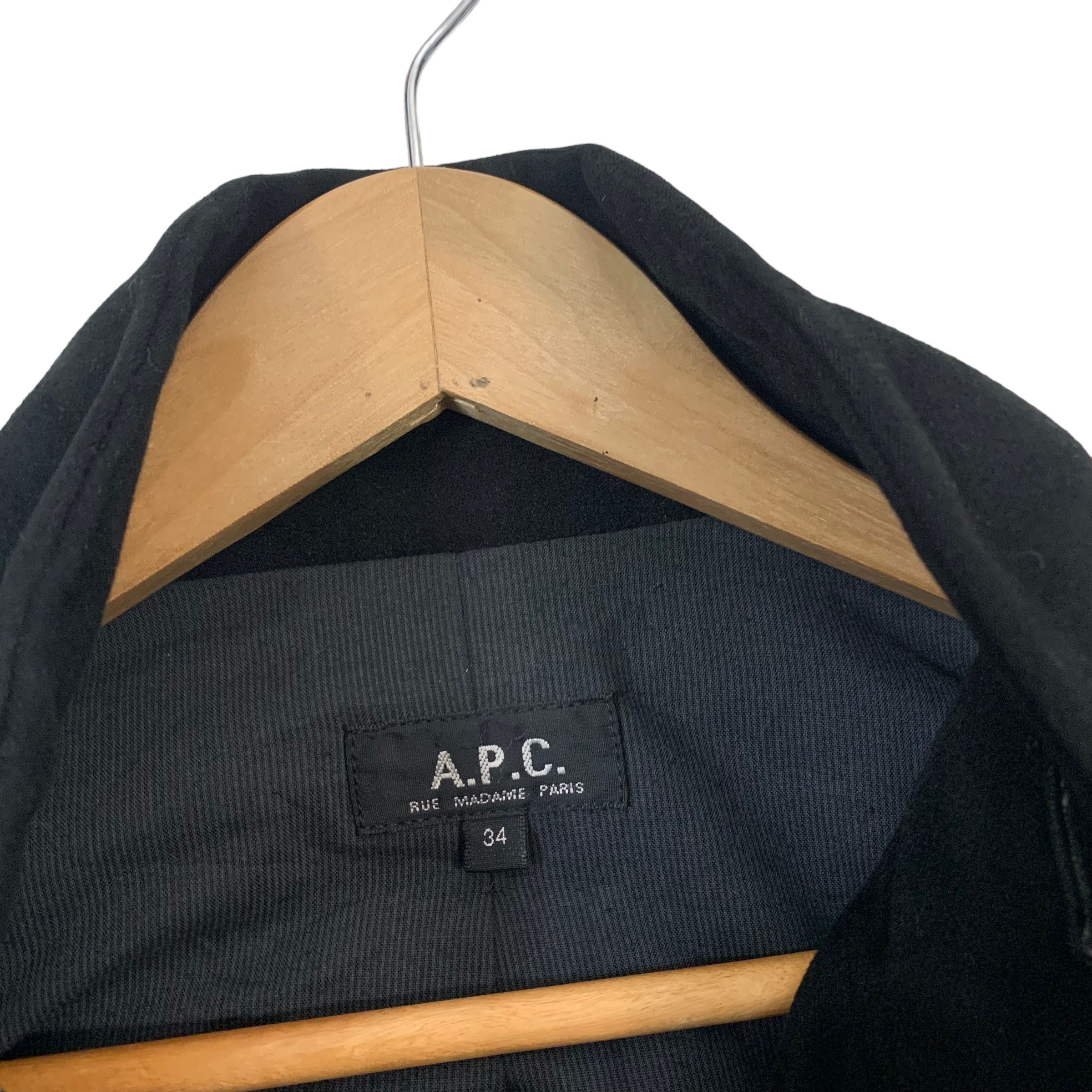 A.P.C. APC Double Breast Jacket Size XS / US 0-2 / IT 36-38 - 4 Thumbnail