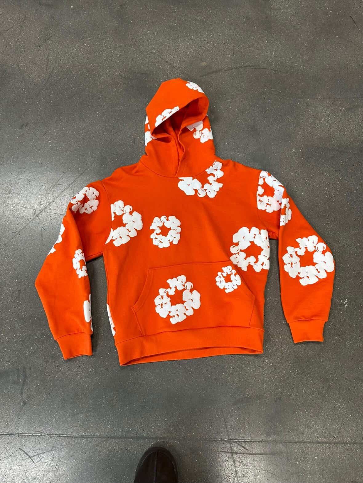 Denim Tears The Cotton Wreath Sweatshirt Orange