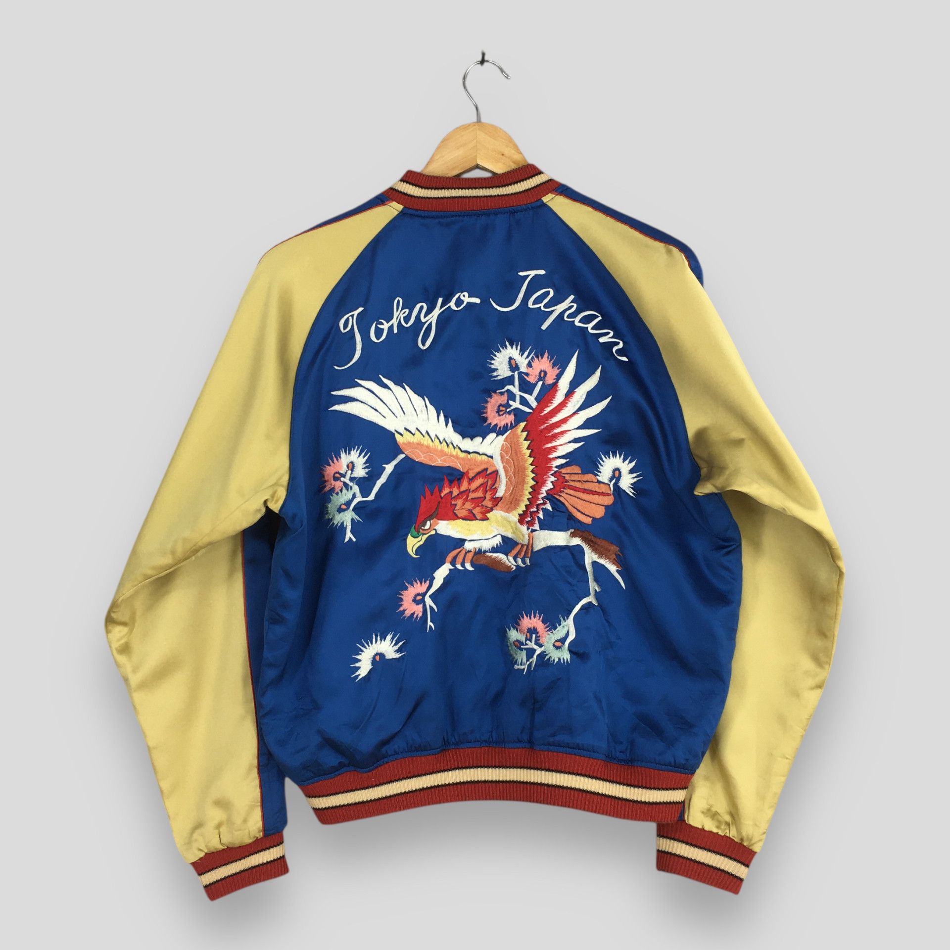 Japanese Brand Vintage Sukajan Japan Phoenix Eagle Tailor Toyo Ent Jacket M Size US M / EU 48-50 / 2 - 5 Thumbnail