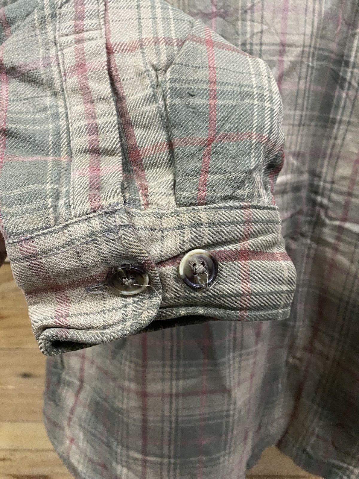 Vintage Vintage Bonmarlen flannel button up jacket Size US XL / EU 56 / 4 - 7 Thumbnail