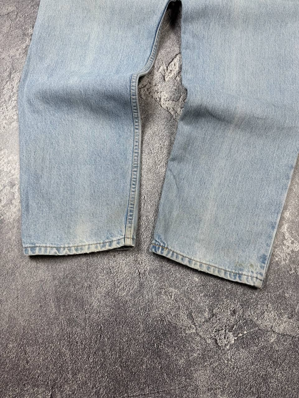 Levi's Vintage 90s Levi's 550 Stone Washed Relaxed Fit Jeans Y2K Size US 36 / EU 52 - 11 Thumbnail
