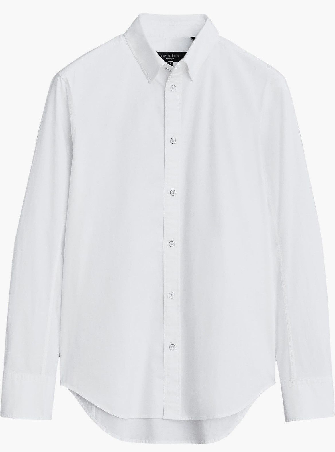 Rag & Bone Rag and Bone mens M stretch white shirt Zac NWT $245 Size US M / EU 48-50 / 2 - 6 Thumbnail