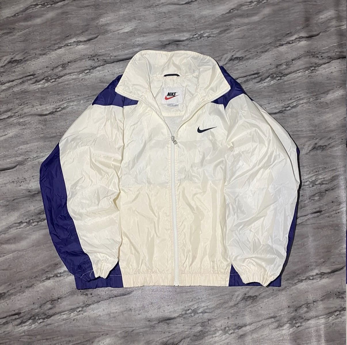 Nike 90s Nike Big Swoosh Windbreaker jacket ⭐️ Size US S / EU 44-46 / 1 - 4 Thumbnail