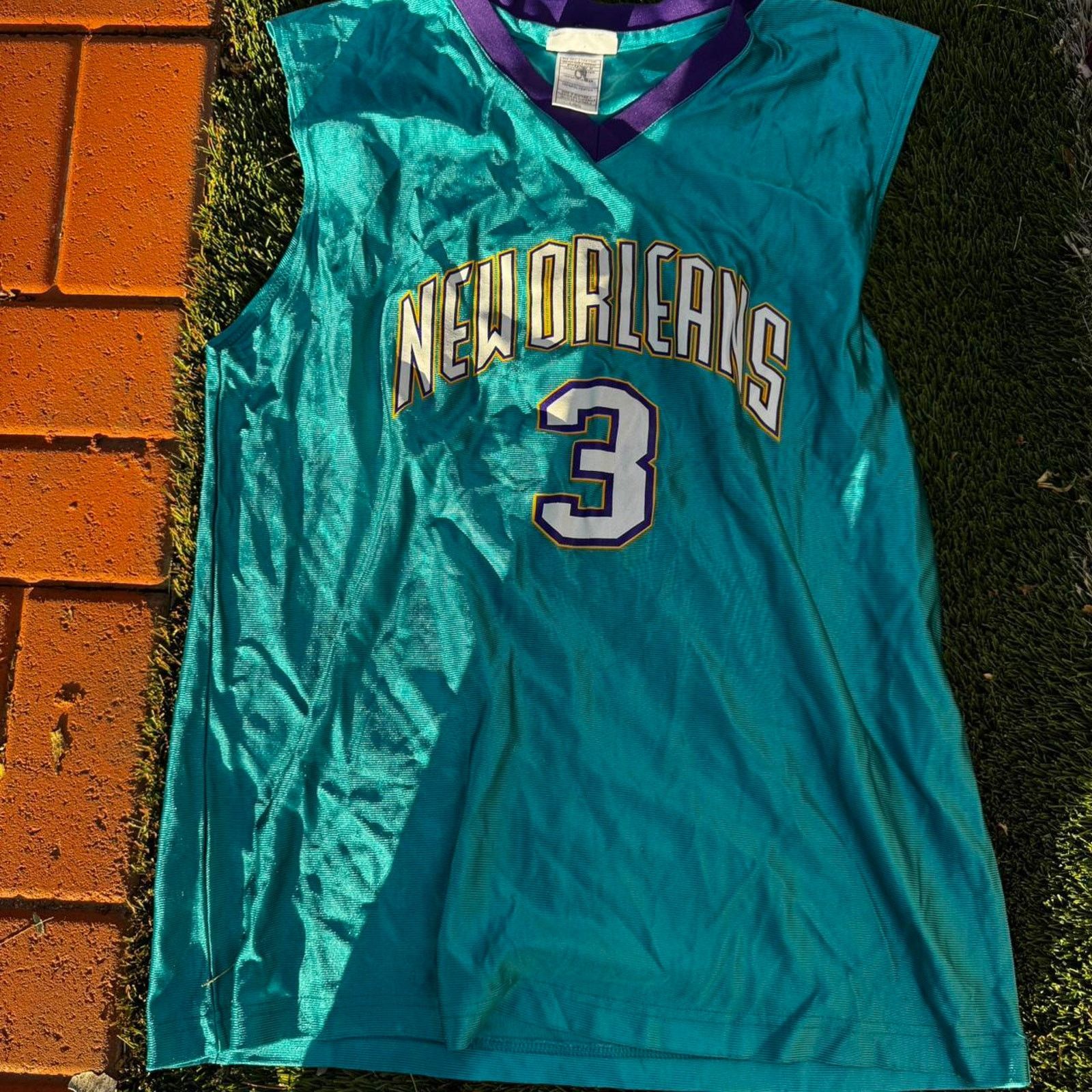 NBA Blue & Purple Chris Paul #3 Jersey New Orleans Pelicans Size US L / EU 52-54 / 3 - 4 Thumbnail