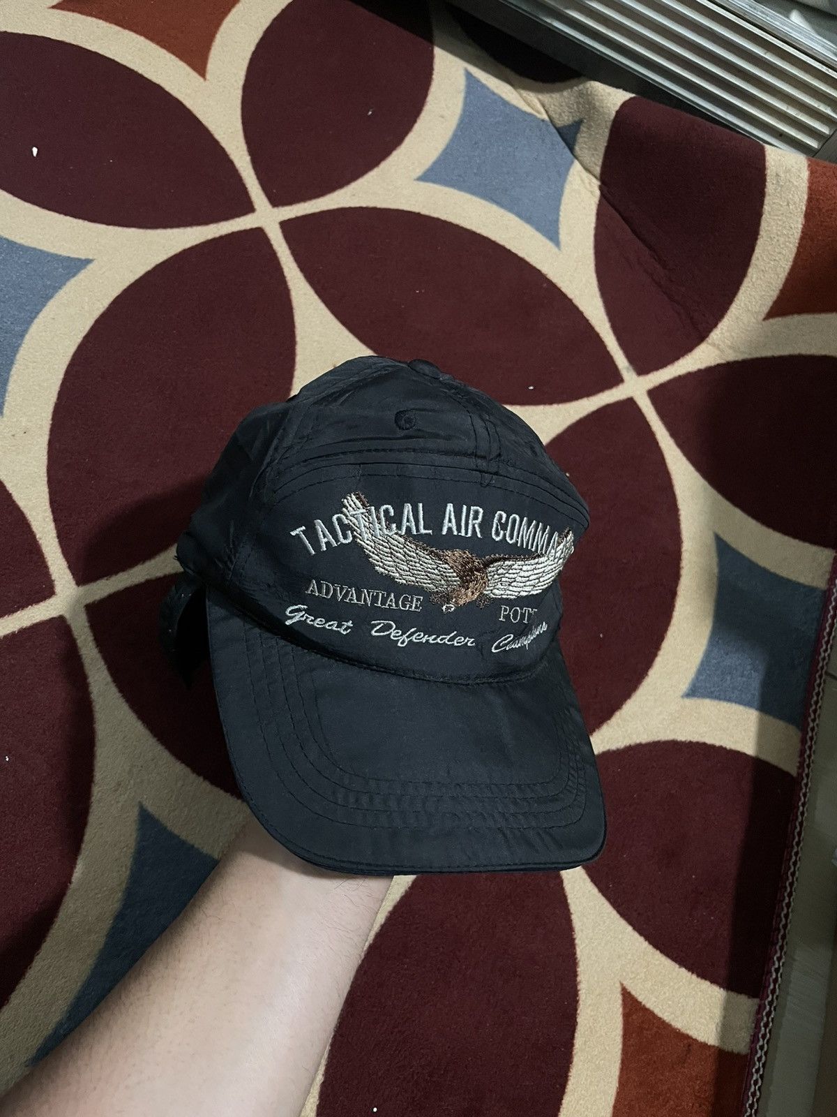Japanese Brand VINTAGE TACTICAL AIR COMMANDER HATS Size ONE SIZE - 6 Thumbnail