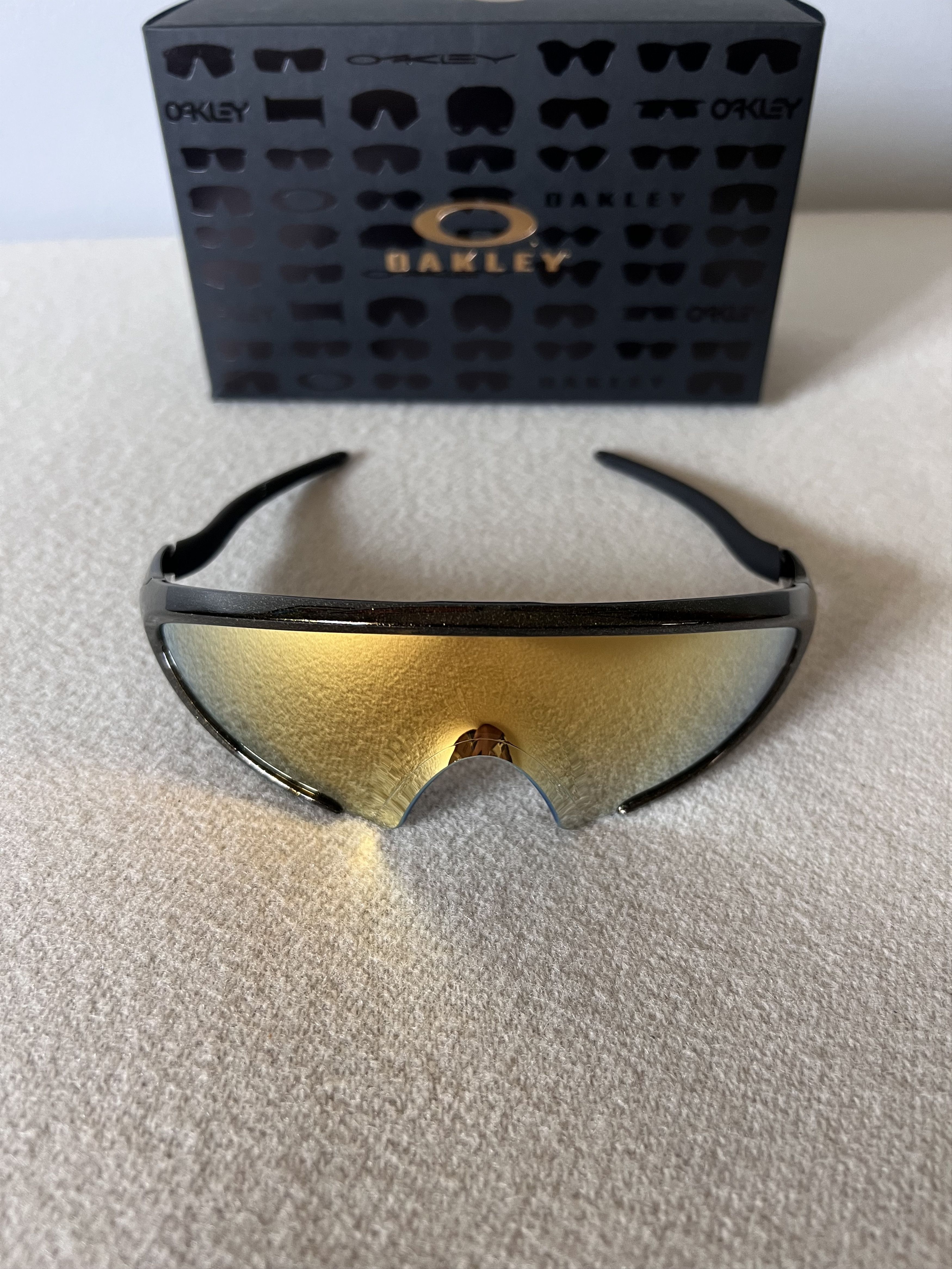 Oakley Oakley Ellipse Midas Fleck Sunglasses in Black Gold Size ONE SIZE - 2 Thumbnail