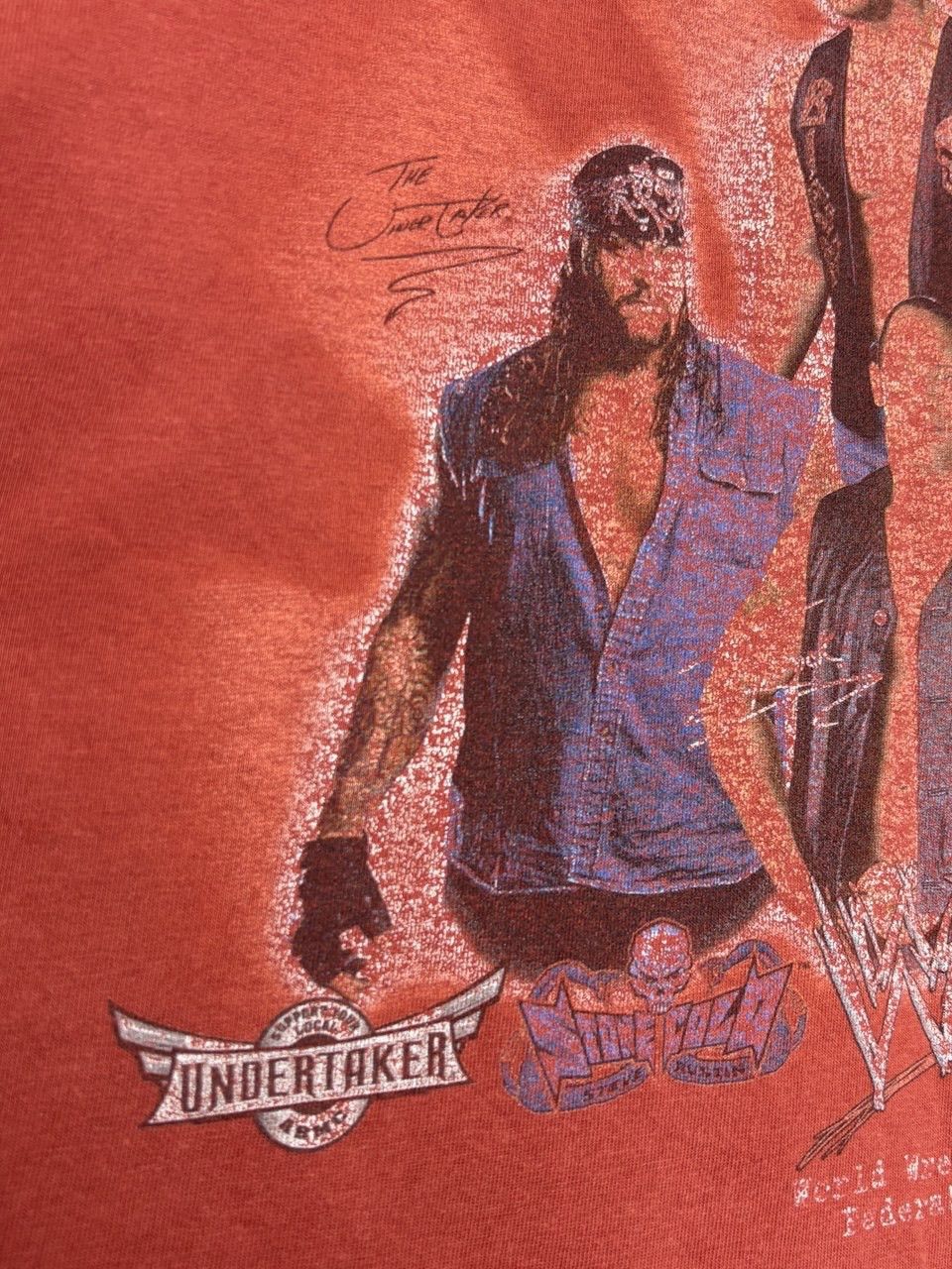 WWF Vintage 2000s WWE Wrestlemania Tee Stone Cold The Rock Kane Size US S / EU 44-46 / 1 - 6 Thumbnail