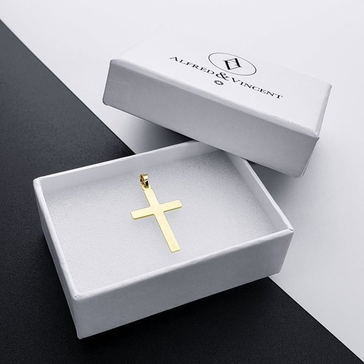 Other Latin Crucifix Christian Cross Pendant in 14k Yellow Gold Size ONE SIZE - 2 Thumbnail