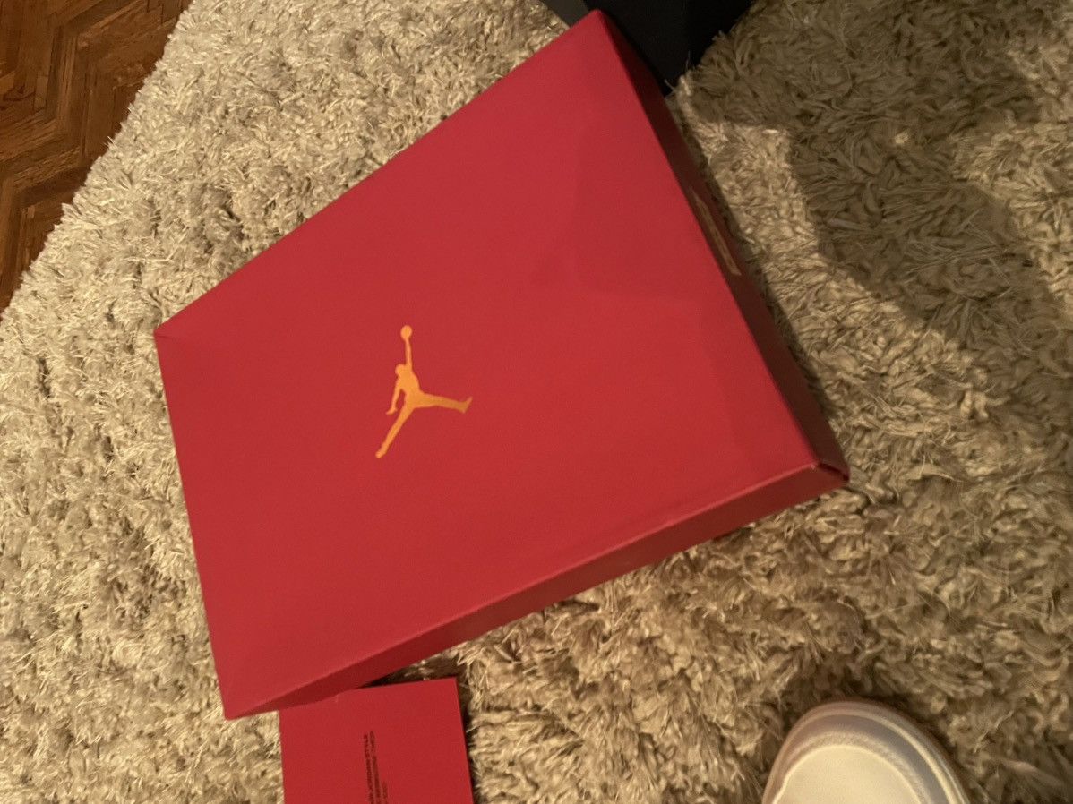 Jordan Brand × Levi's Jordan 4 White Levi Blank Tag sz 9 Size US 9 / EU 42 - 20 Thumbnail