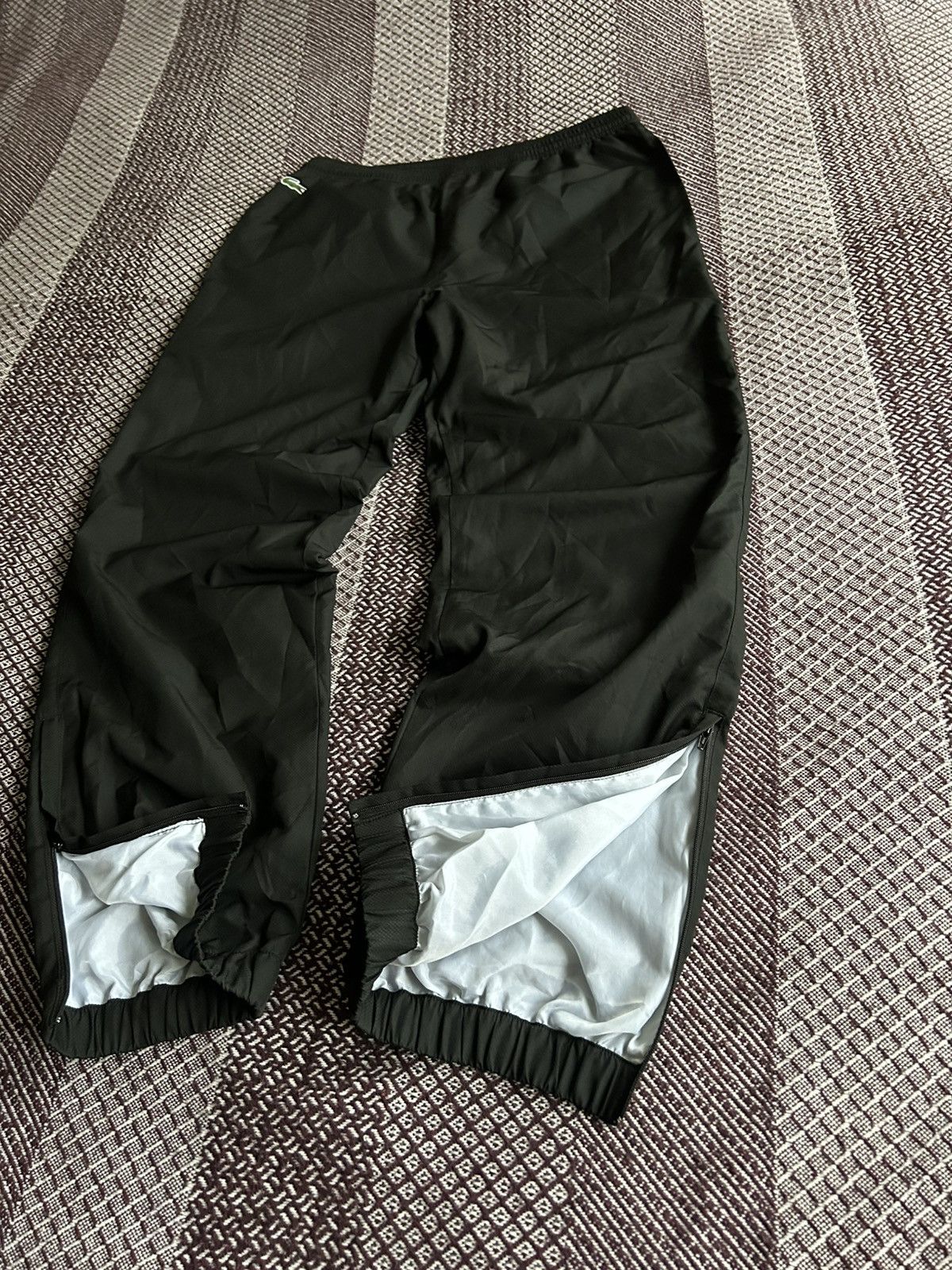 Lacoste Lacoste Sport Sportswear Pants Unisex Black Streetwear Sz S Size US 32 / EU 48 - 4 Thumbnail