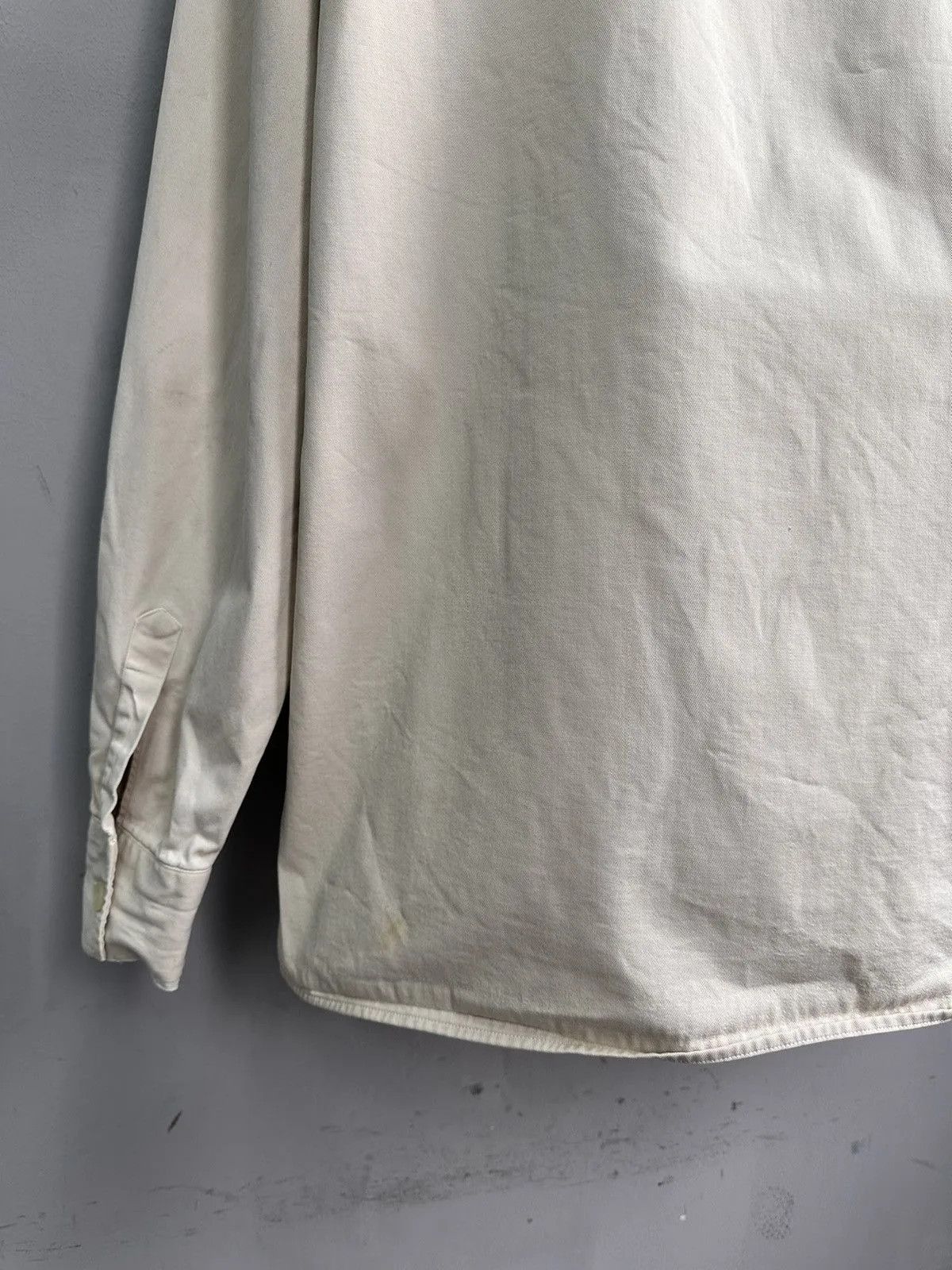 Vintage Beige Jacket Dolce Gabbana Vintage Mens Workwear Japan Y2K Size US XL / EU 56 / 4 - 11 Thumbnail