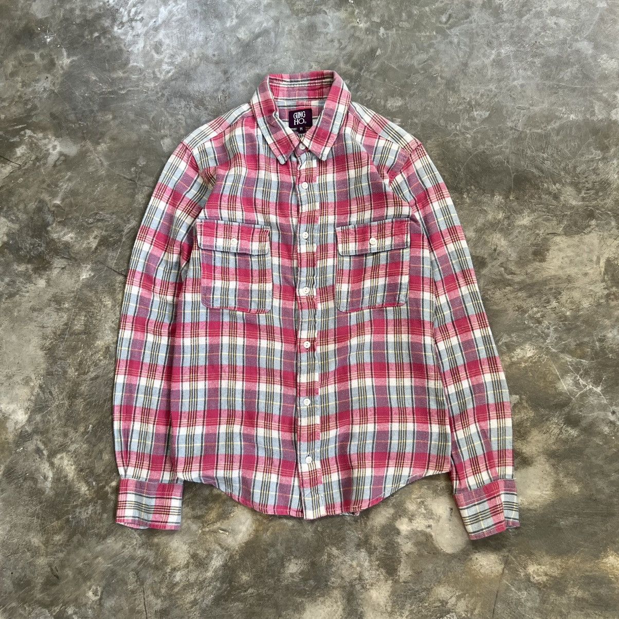 Orslow Gung Ho by Urban Research Flannel Shirt Size US M / EU 48-50 / 2 - 1 Thumbnail