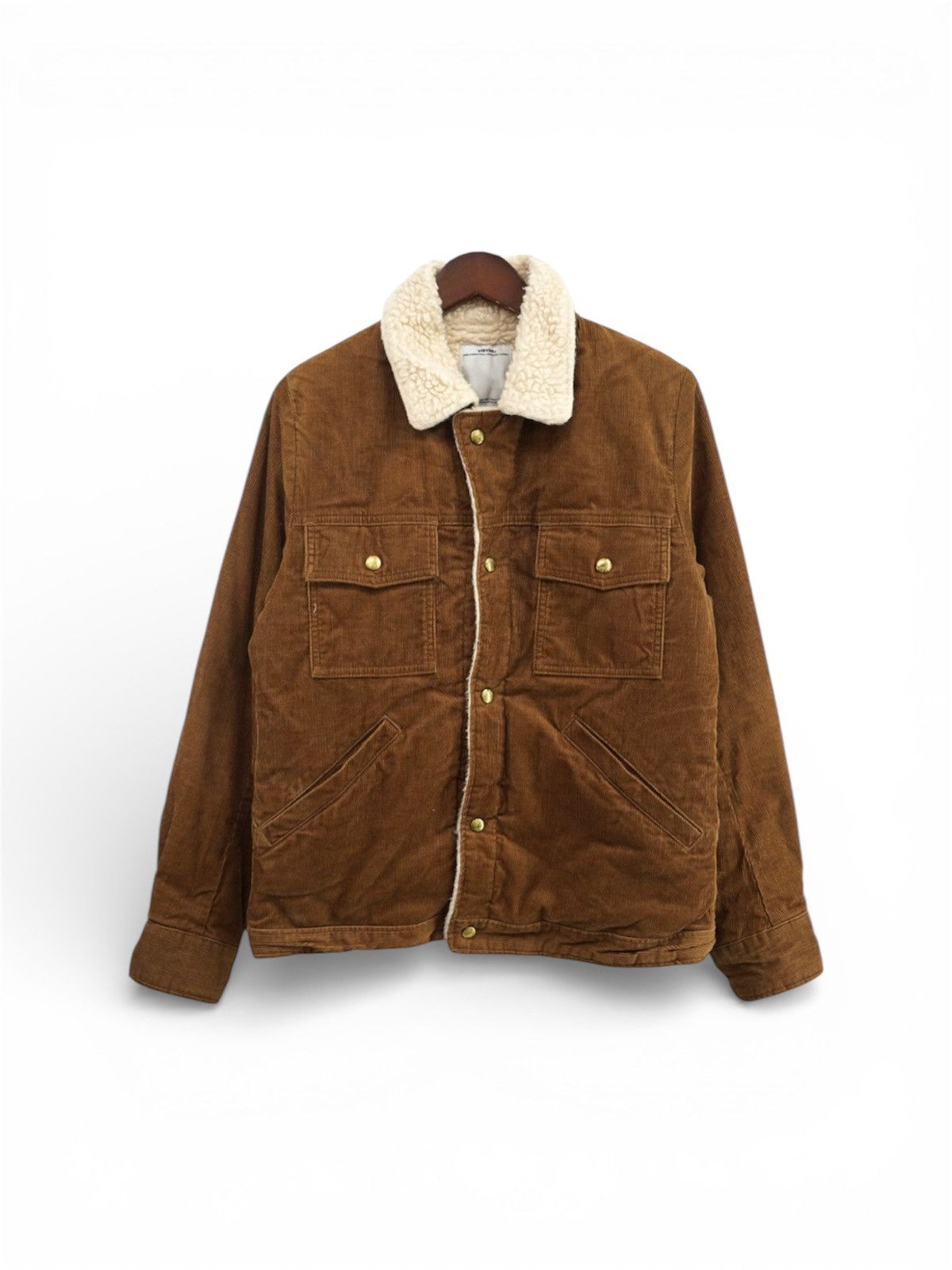 Visvim VISVIM 14AW CARAVAN JKT (CORDUROY) Boa Jacket-Brown Size US M / EU 48-50 / 2 - 1 Thumbnail