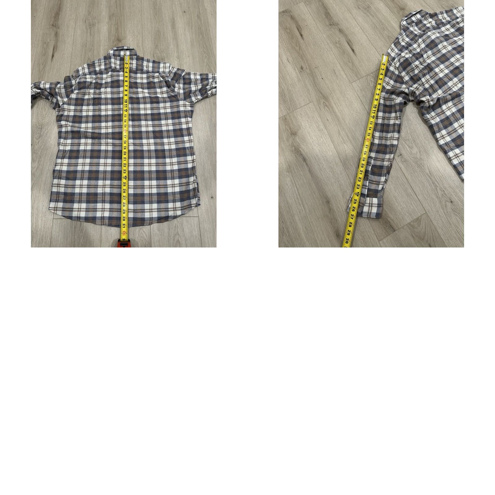 Faherty Faherty Shirt Mens 2XL The All Time Casual Brushed Flannel Autumn Plaid Size US XXL / EU 58 / 5 - 9 Thumbnail