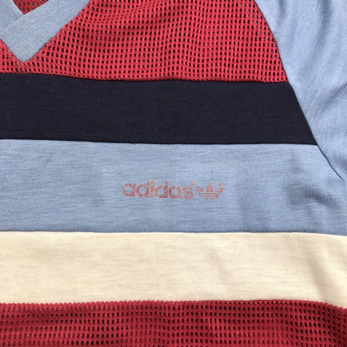 Adidas Vintage 80s Adidas T-Shirt Size US M / EU 48-50 / 2 - 2 Thumbnail
