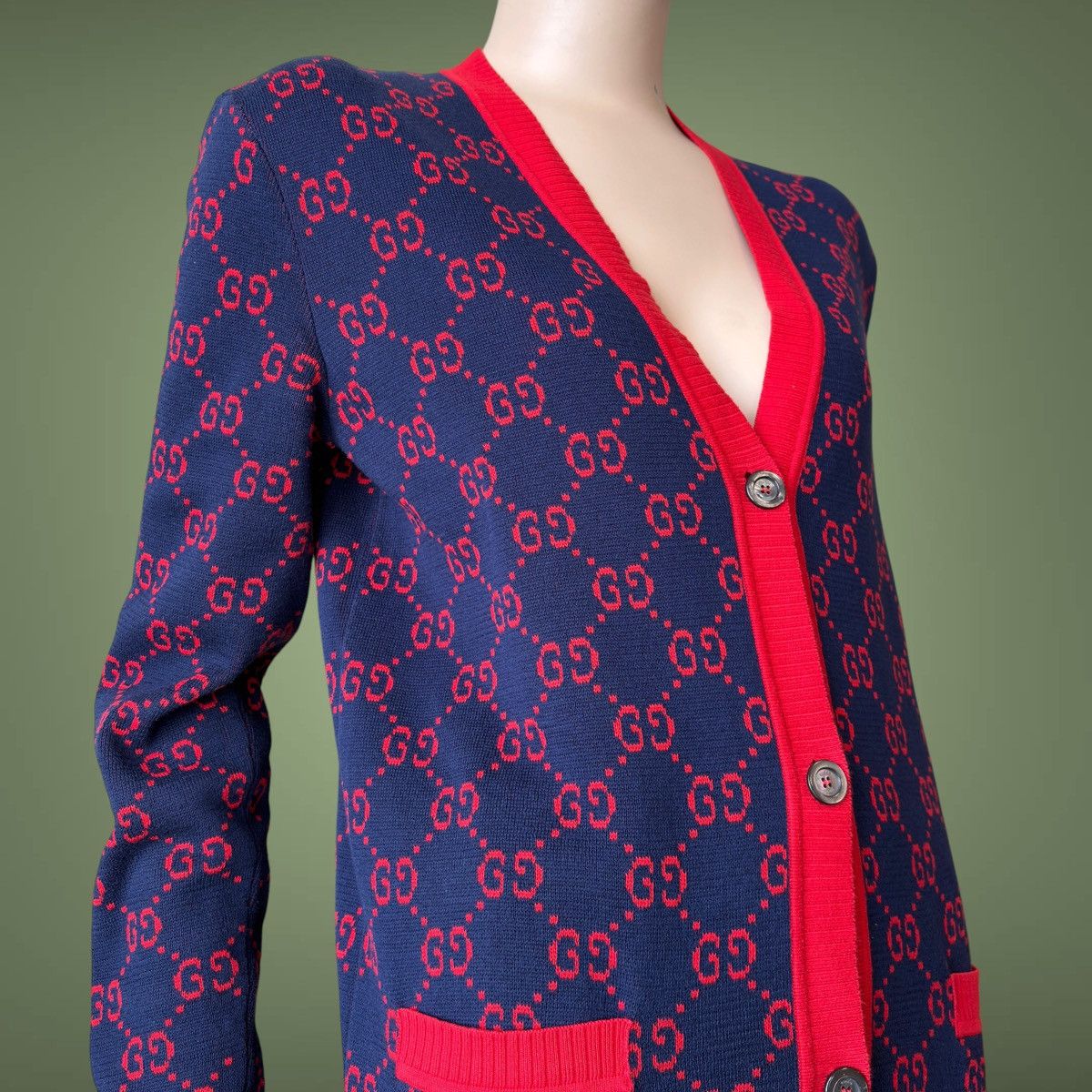 Gucci Gucci monogram women cardigan Size M / US 6-8 / IT 42-44 - 5 Thumbnail
