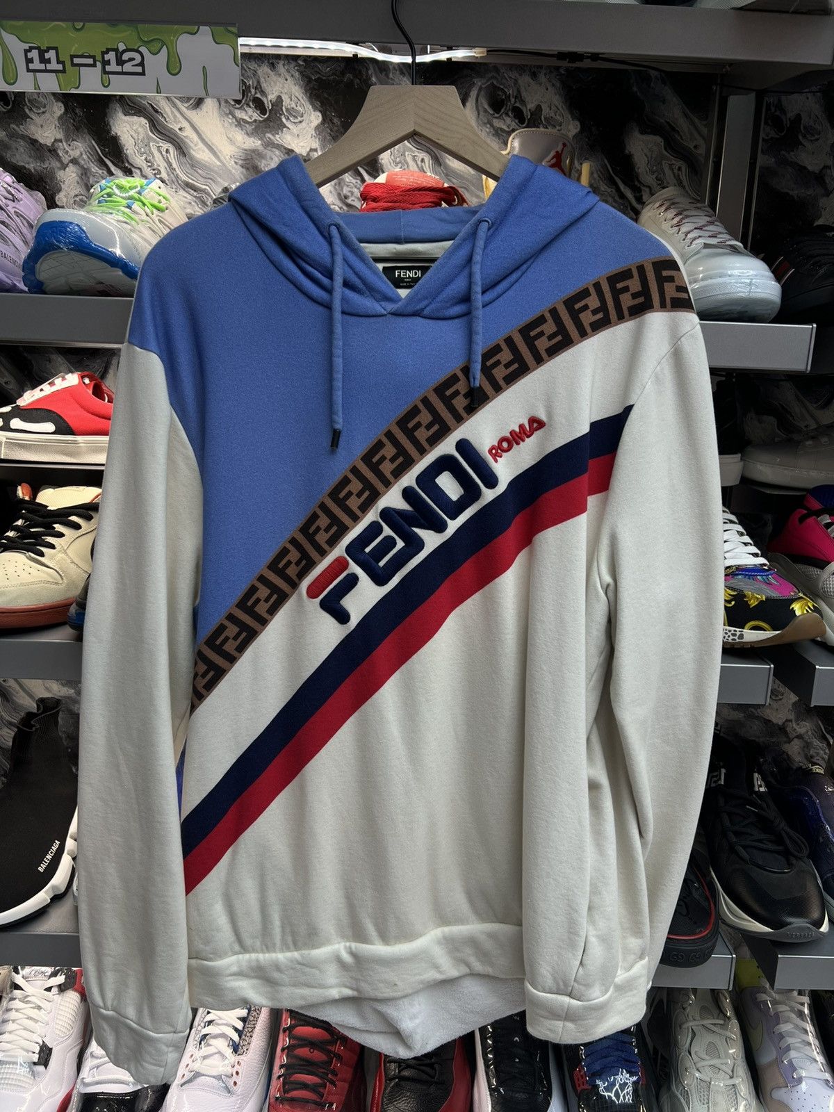 Fendi Fendi Monogram Hoodie Size US XXL / EU 58 / 5 - 1 Thumbnail