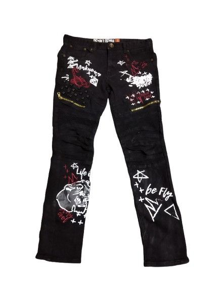 20471120 × If Six Was Nine Dstrkt Punk Pants Size US 33 - 1 Thumbnail