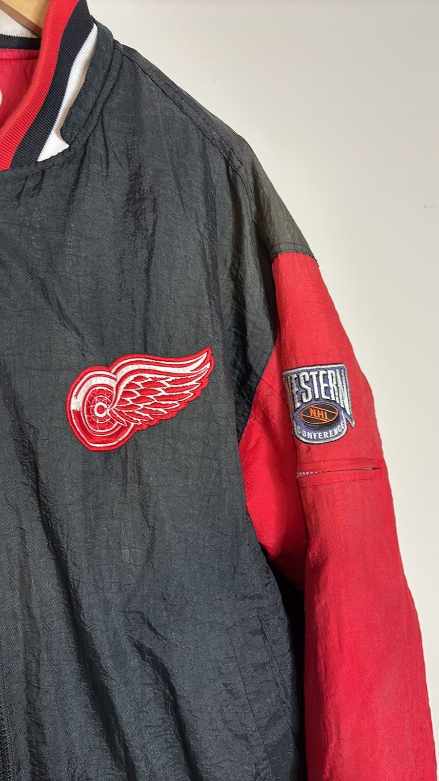 Pro Player Vtg Pro Player Detroit Red Wings Reversible Puffer Jacket Size US M / EU 48-50 / 2 - 2 Thumbnail