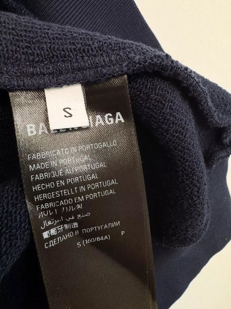 Balenciaga Balenciaga Navy blue coat Size S / US 4 / IT 40 - 5 Thumbnail