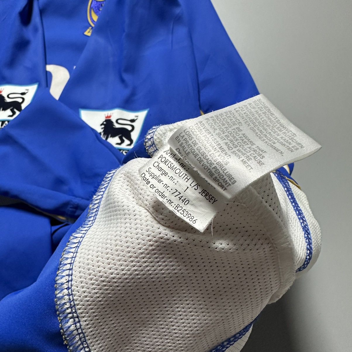 Vintage PORTSMOUTH JAKO 2006/2007 FOOTBALL HOME JERSEY #8 COLE Size US L / EU 52-54 / 3 - 17 Thumbnail