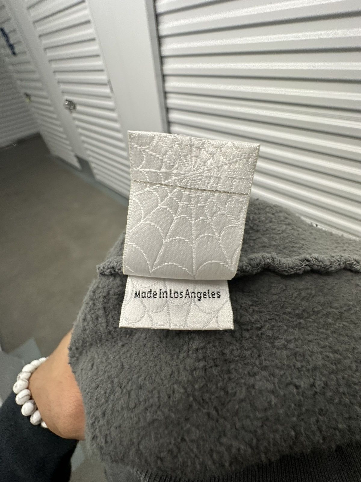 Sp5der × Spyder Sp5der Worldwide Slate Grey Beluga Hoodie Size Large Size US L / EU 52-54 / 3 - 4 Thumbnail