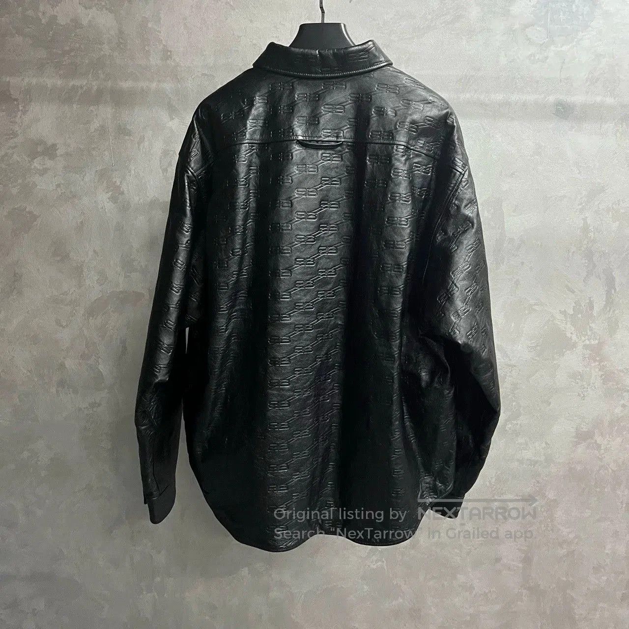 Balenciaga Balenciaga Black Logo Leather Jacket. Size US S / EU 44-46 / 1 - 4 Thumbnail