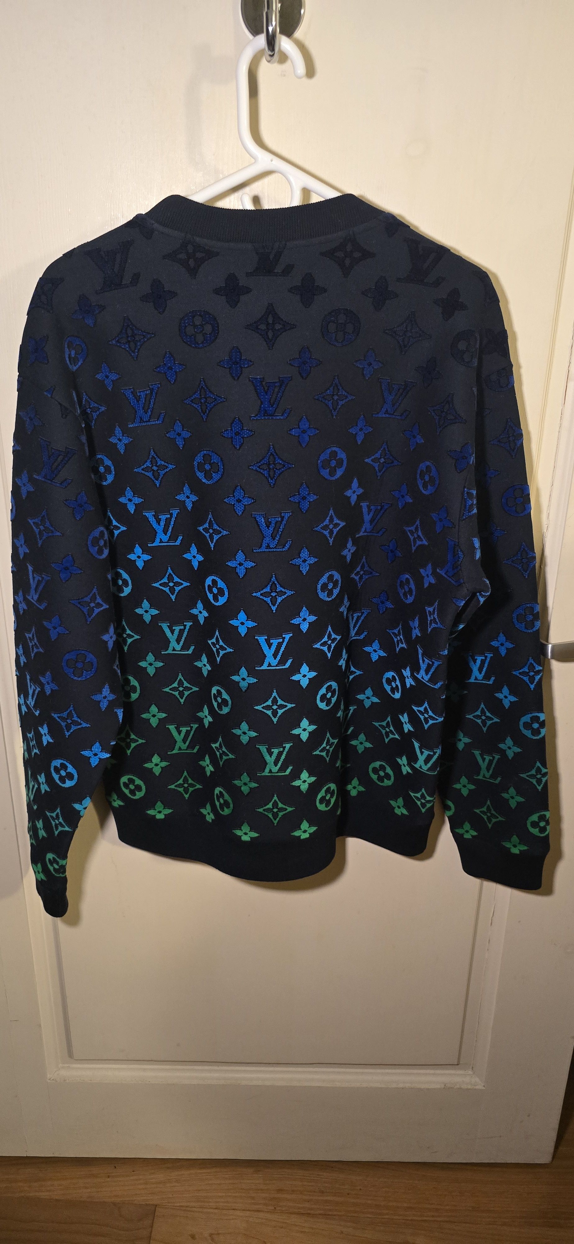 Louis Vuitton Louis Vuitton Monogram Coupe Gradient Sweatshirt🔥🌊🌎 Sz L Size US L / EU 52-54 / 3 - 12 Thumbnail