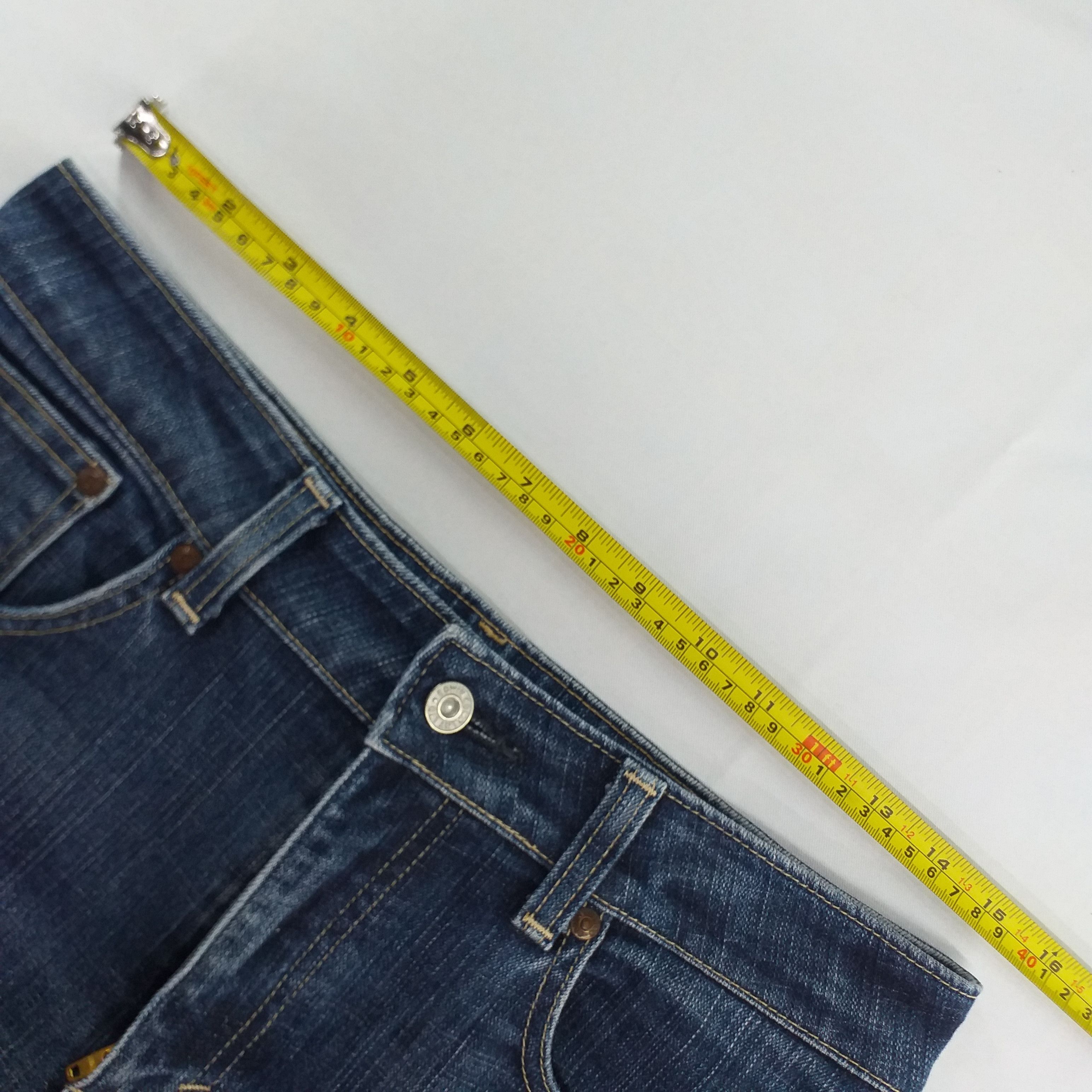 If Six Was Nine Vintage Edwin Distressed Flare Denim 31x30 -JN019 Size US 31 - 16 Thumbnail
