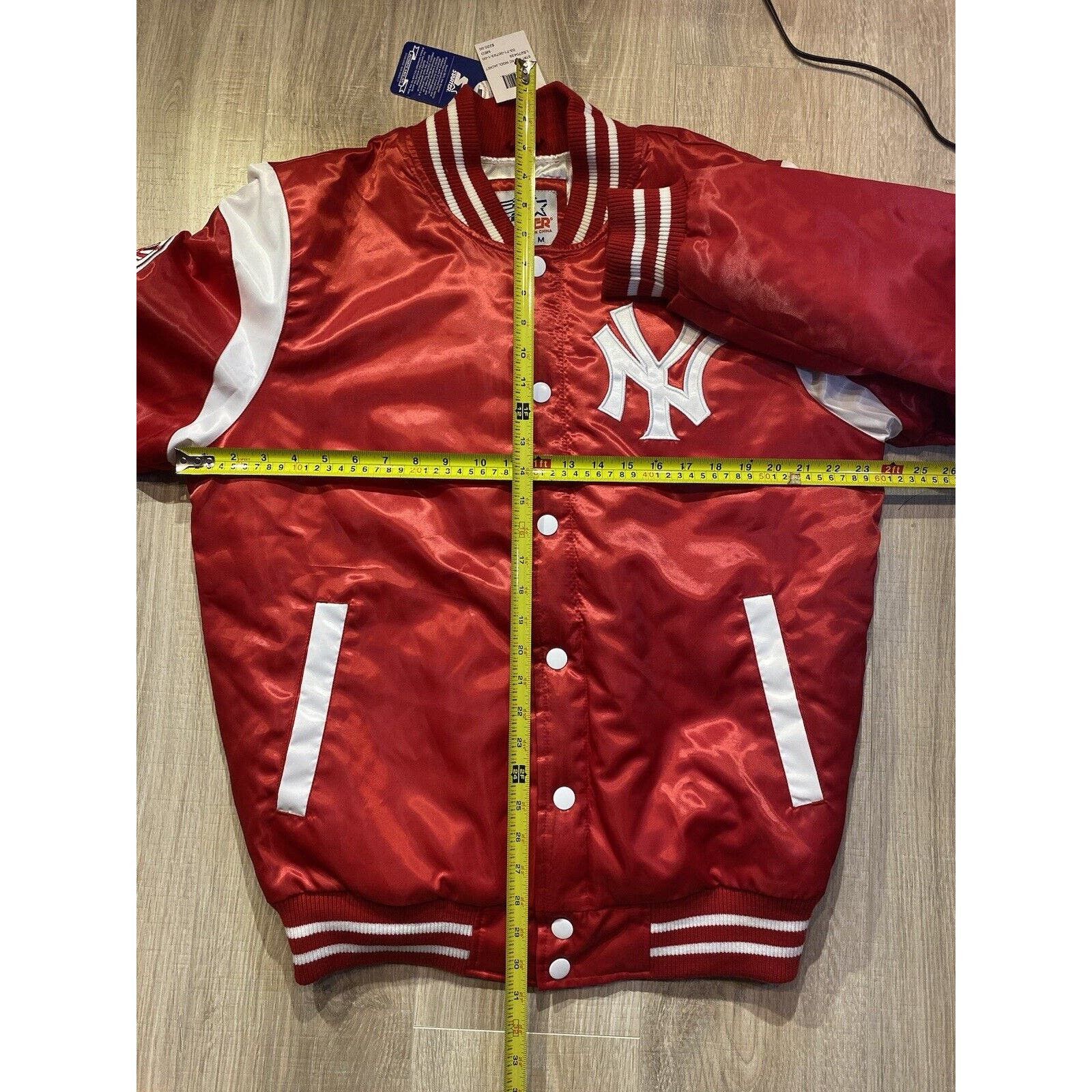 kd　New York Yankees Starter ジャケット M Vintage 90s New York Yankees Starter Jacket Faded Coat