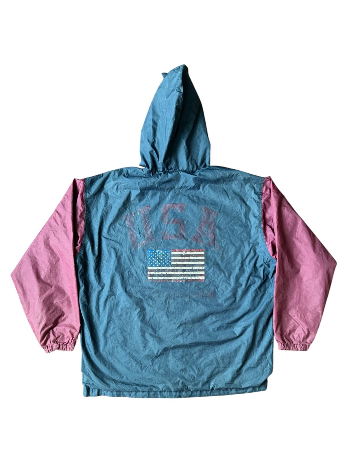 Champion VERY RARE VINTAGE JACKET CHAMPION WINGS STADIUM RUNNING MAN Size US M / EU 48-50 / 2 - 2 Thumbnail