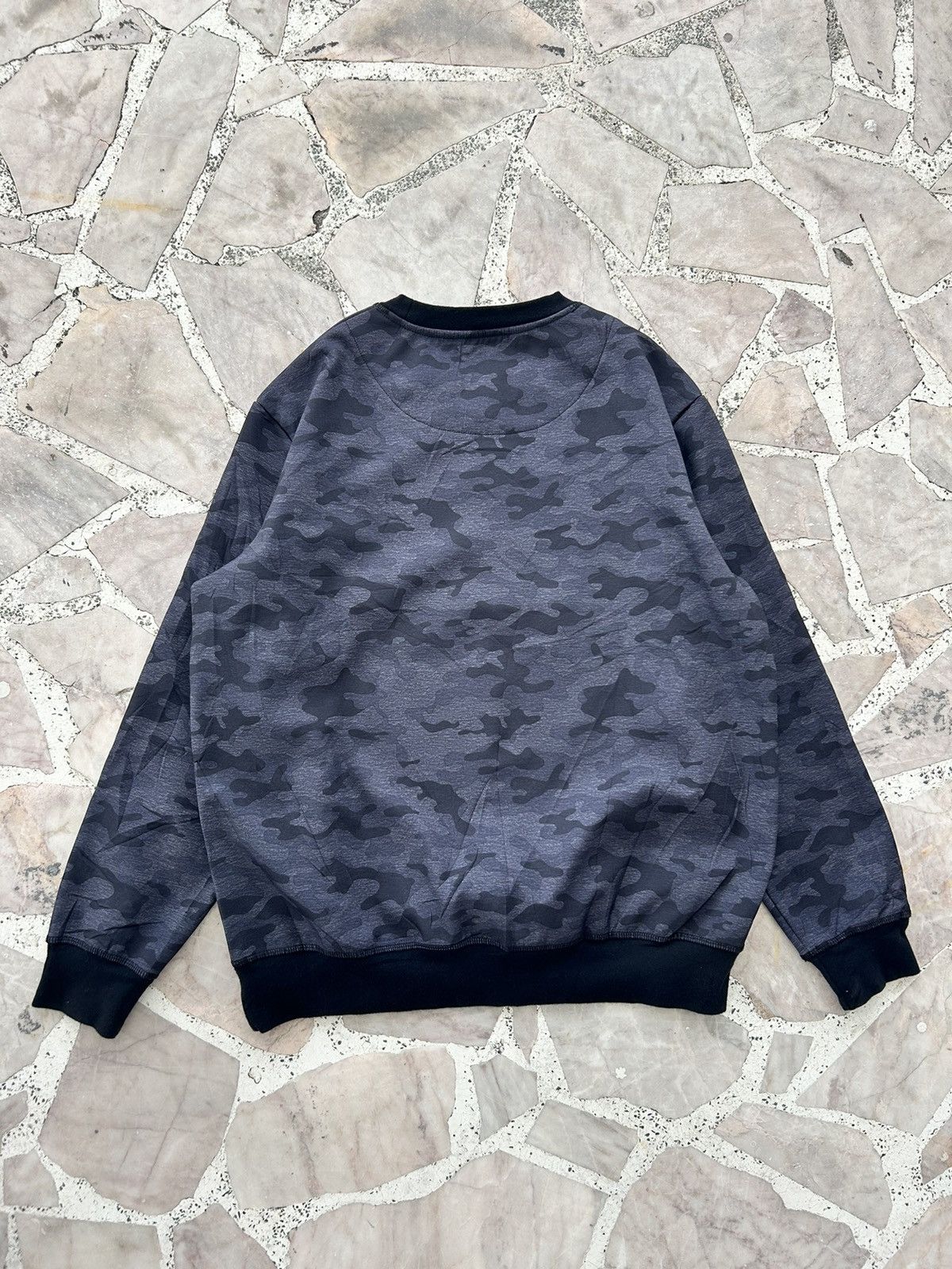 Neighborhood Neighbourhood Nylon Sweatshirt Black Camo Size US M / EU 48-50 / 2 - 10 Thumbnail