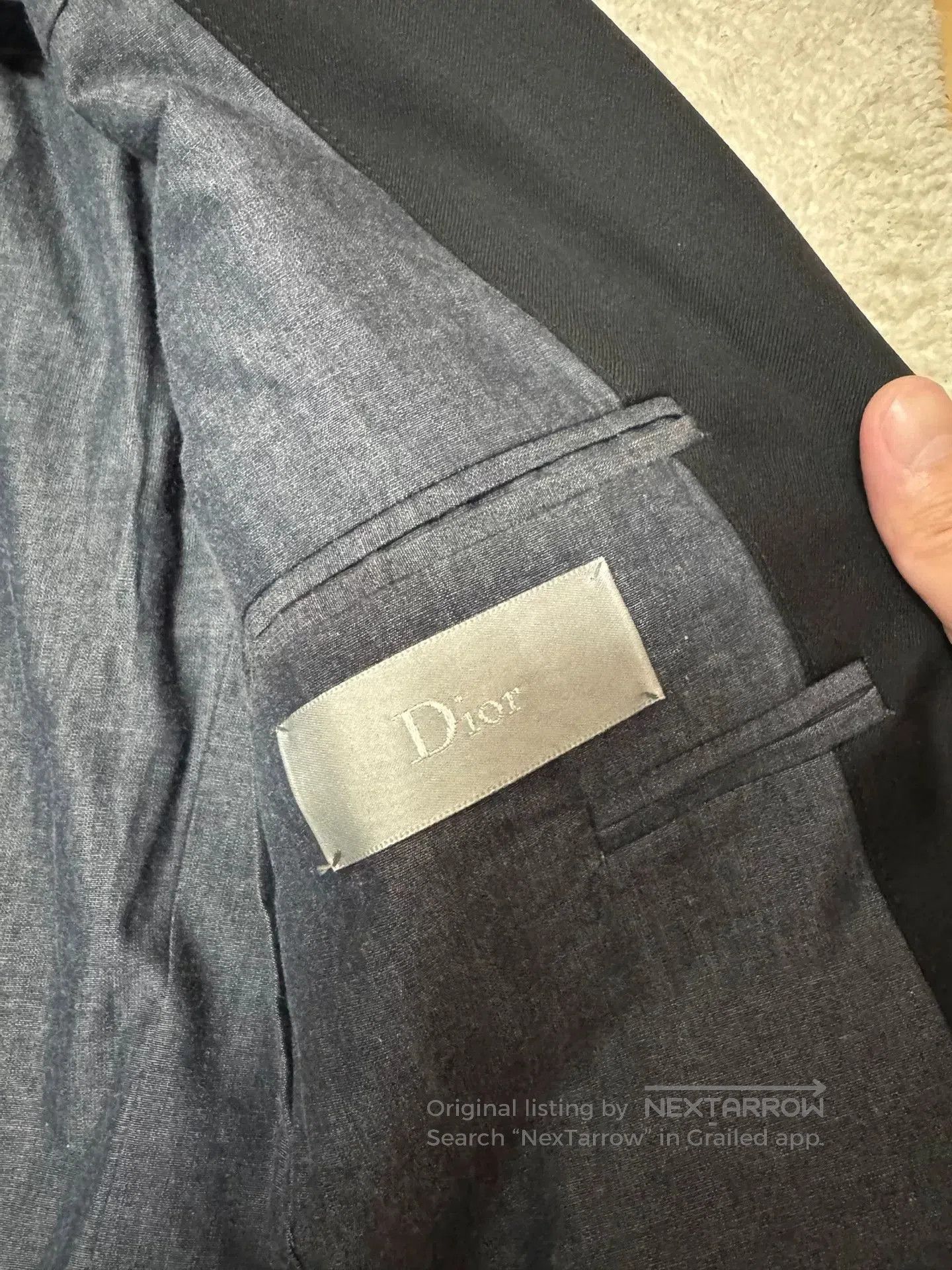 Dior Diorhomme Short Classic Blazer. Size US S / EU 44-46 / 1 - 3 Thumbnail