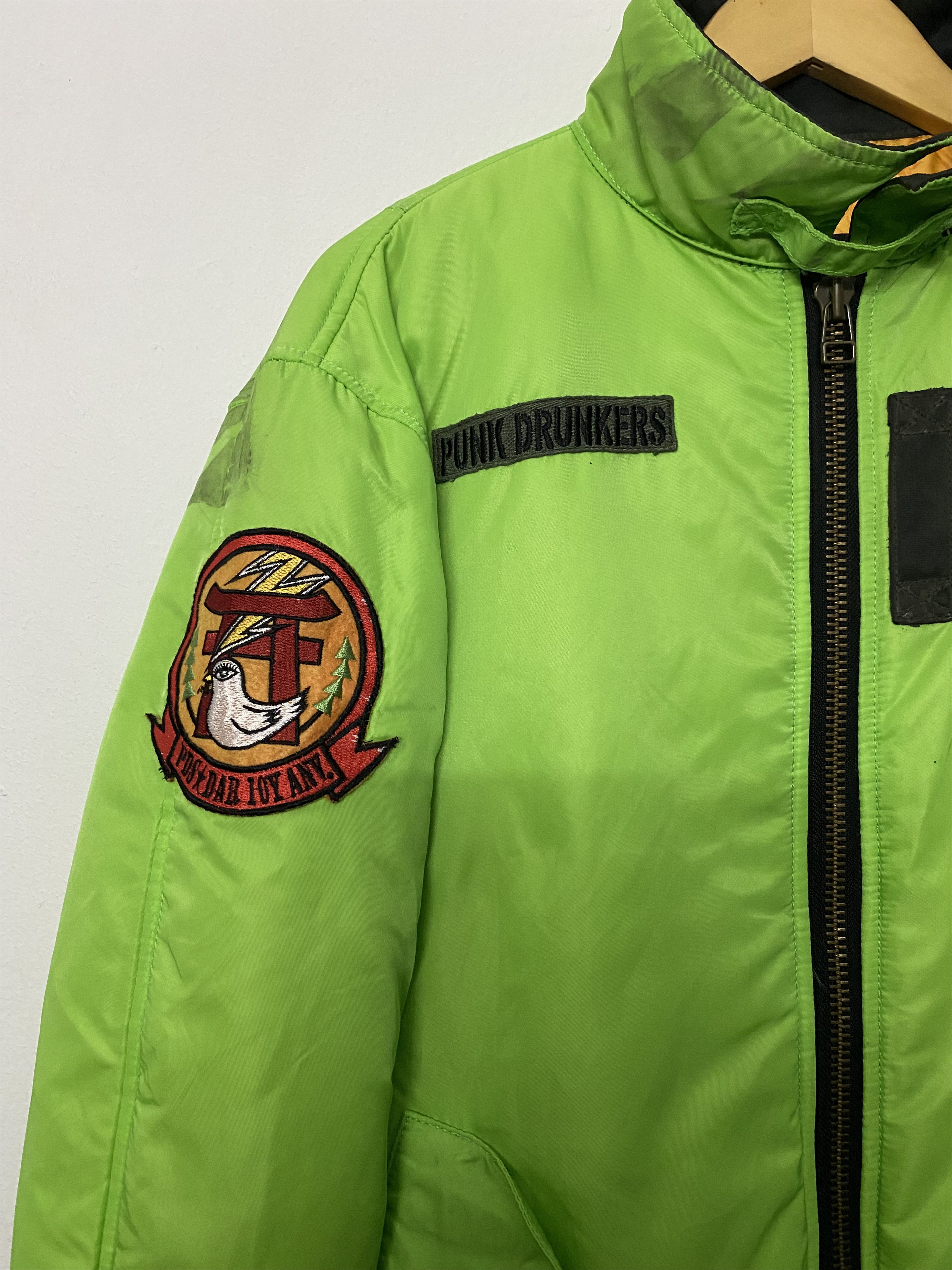 Japanese Brand Punk Drunkers x Doarat Sendagaya PDS DAR Bomber Jacket Size US M / EU 48-50 / 2 - 6 Thumbnail