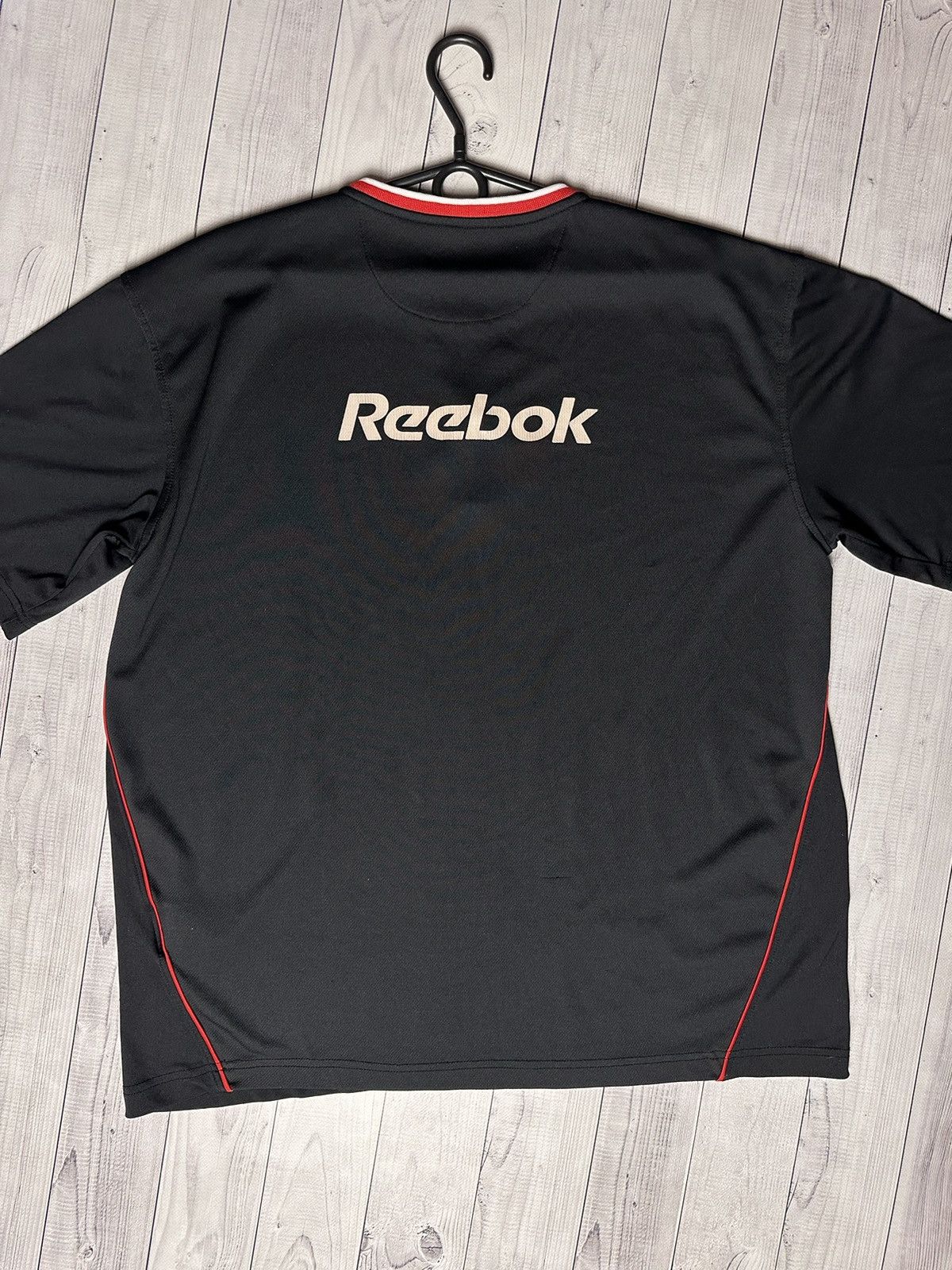 Other Vintage Liverpool soccer jersey size XL black logo rare Size US XL / EU 56 / 4 - 5 Thumbnail