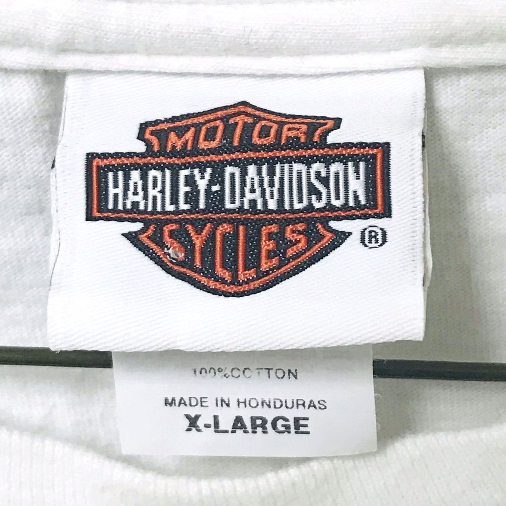 Harley Davidson Harley-Davidson Men T-Shirt XL White 77th Annual Sturgis Motorcycle Rally Graphic Short Sleeve Crew Neck Vintage No N/A Size US XL / EU 56 / 4 - 3 Thumbnail