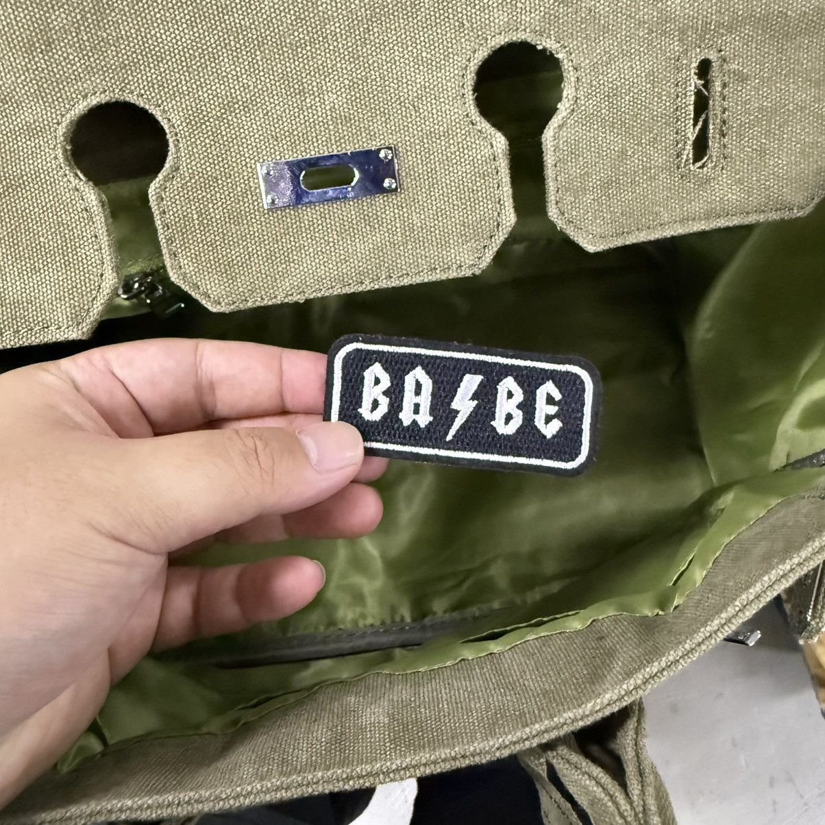 Handmade Limited Crafted Birkin Bag Canvas Custom Hermes Readymade Size ONE SIZE - 15 Thumbnail