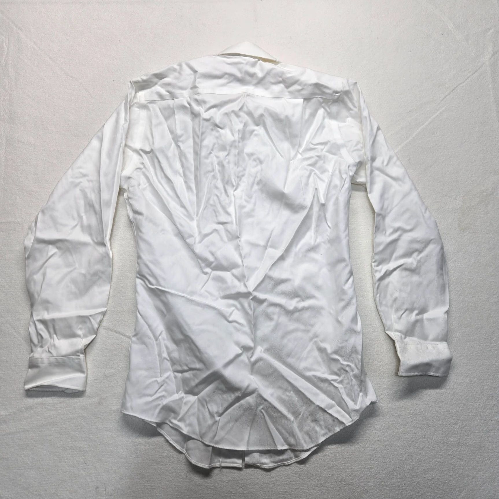 Pronto Uomo Pronto Uomo Shirt Dress Shirt Slim Non-Iron White 14.5 32/33 Mens Size 40R - 7 Thumbnail