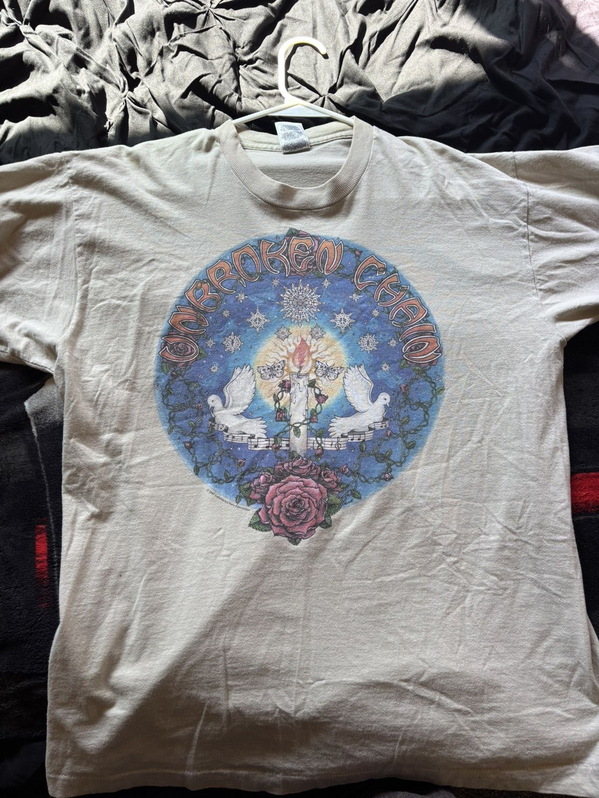 Fruit Of The Loom Grateful Dead Unbroken Chain Band Tee Size US L / EU 52-54 / 3 - 1 Thumbnail