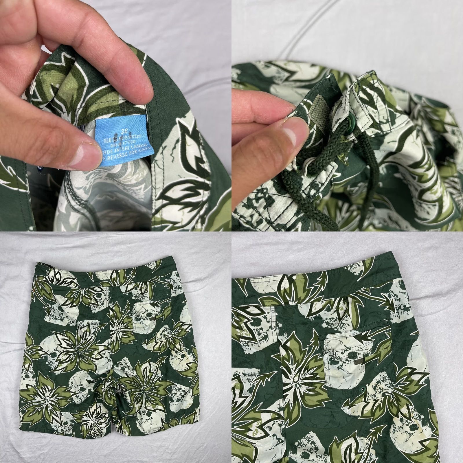 Swims Phys.Sci Board Shorts Mens 36 Green Beach Surfing Hip Hop Y2K Vintage Logo Pockets Drawstring Lightweight 36 Mens Boys Girls Adults? Size US 36 / EU 52 - 8 Thumbnail