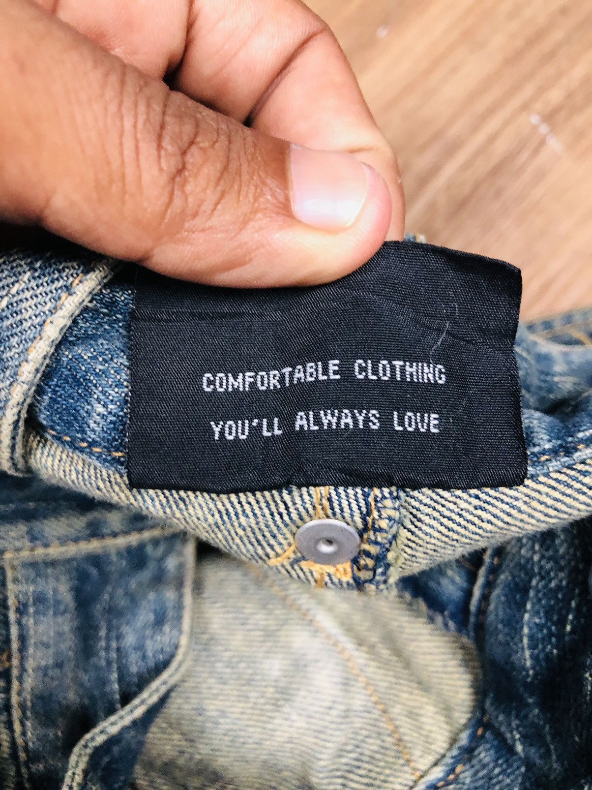 Japanese Brand Lav Y2k Multi-Pocket Cargo Flare Jeans (37) Size US 29 - 13 Thumbnail