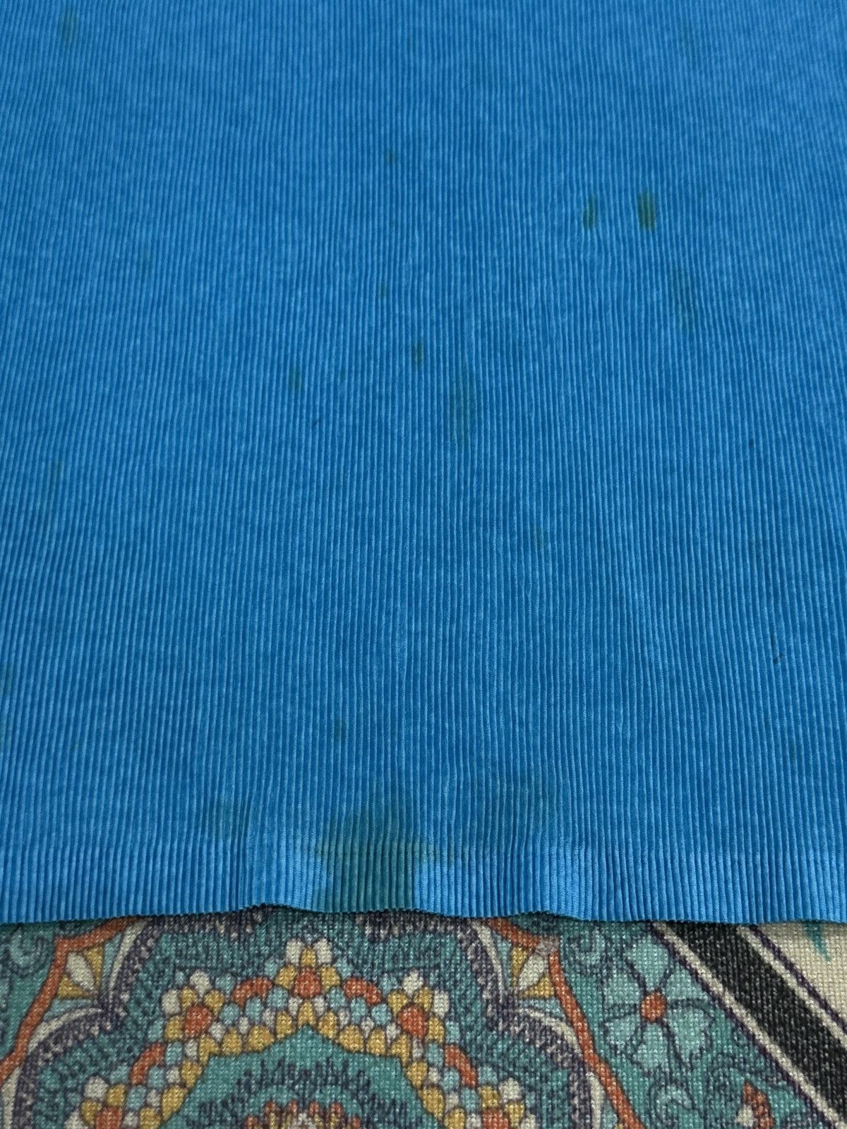 Pleats Please Issey Miyake Pleats Please Issey Miyake Neon Blue Polo Style Shirt Size US M / EU 48-50 / 2 - 4 Thumbnail