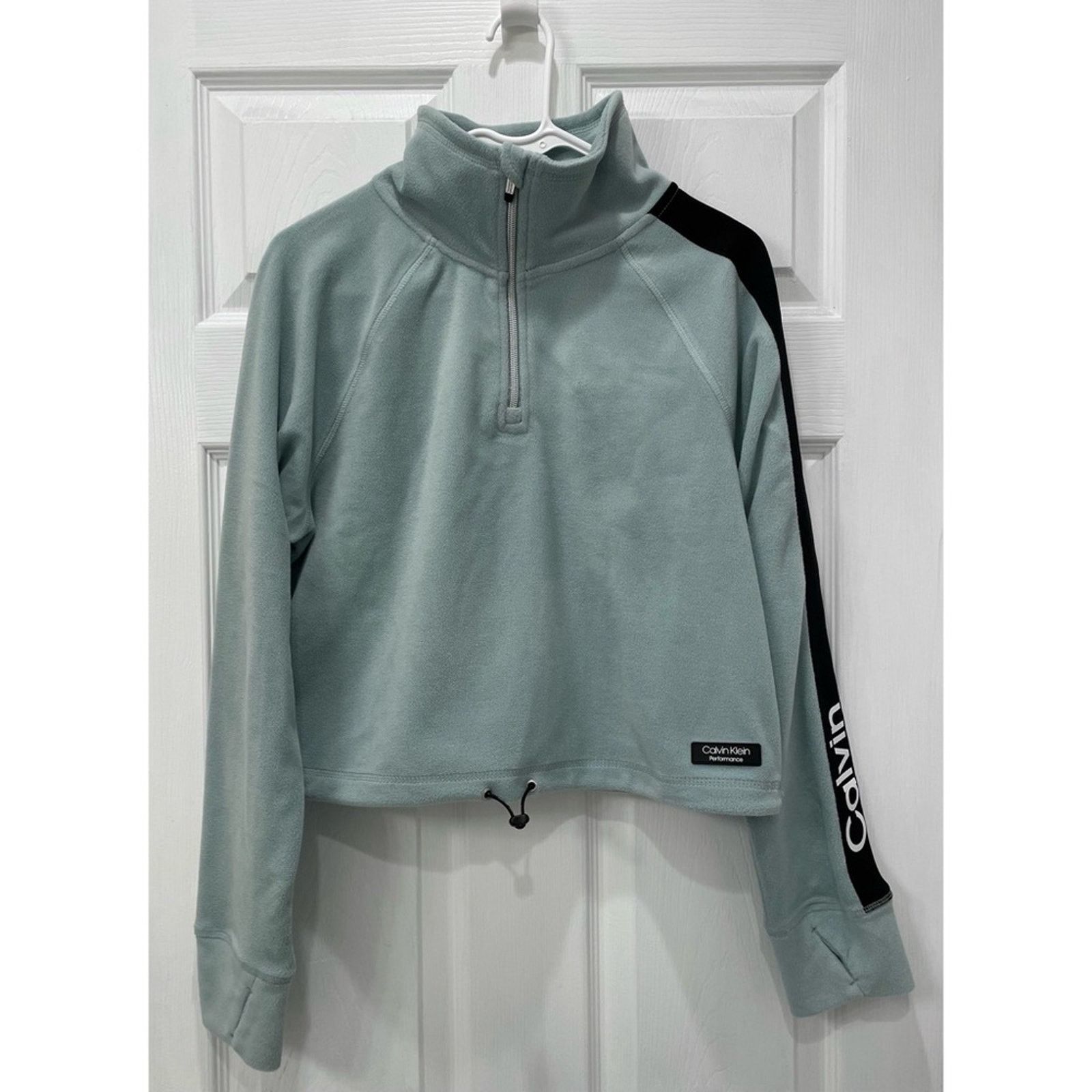 Calvin Klein Calvin Klein Performance Cropped Fleece 1/2 Zip M Size M / US 6-8 / IT 42-44 - 1 Thumbnail