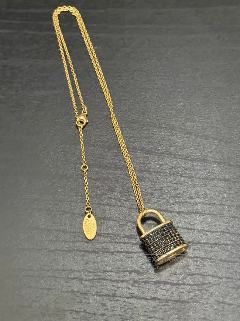 Vivienne Westwood Vivienne Westwood Early Black and Gold Full Diamond Nanjin Size ONE SIZE - 5 Thumbnail