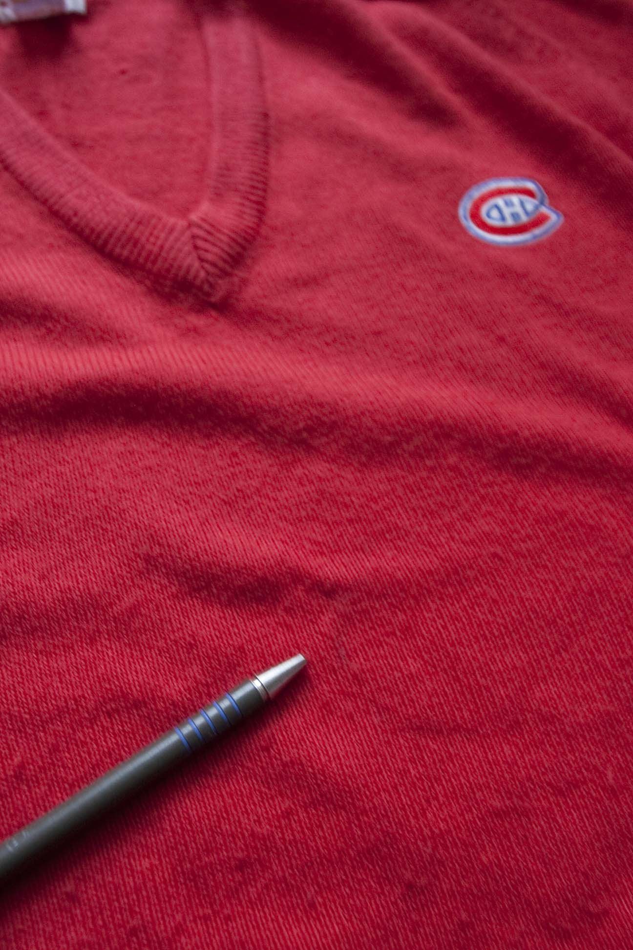 NHL × Vintage Montreal Canadiens Sweater Size XXL Vintage Red Size US XXL / EU 58 / 5 - 4 Thumbnail