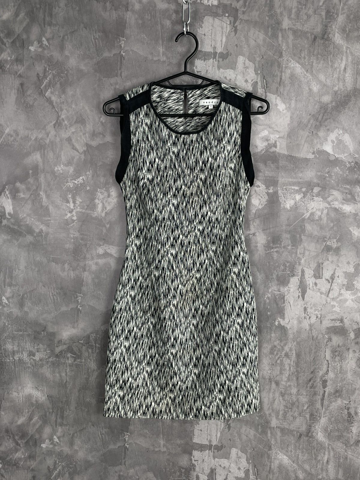 Sandro × Vintage Vintage Sandro 00s Luxury Aestetic Unique Zip Dress Size S / US 4 / IT 40 - 1 Thumbnail