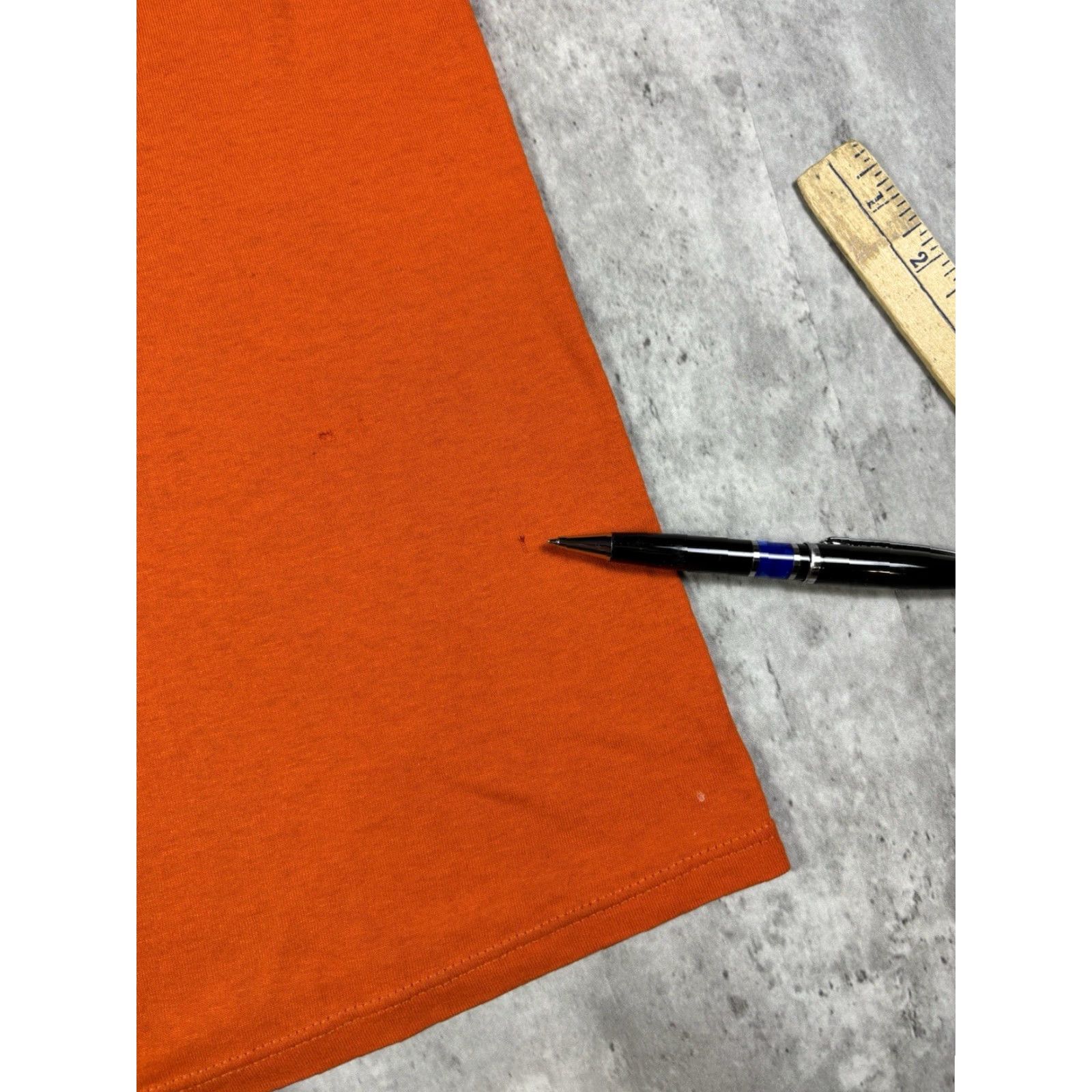 Jerzees VINTAGE 90s Sherif Police Graphic T-Shirt L Jerzees Men Captain America Ghost Stitch Orange Crew Neck Short Sleeve Cotton Size US L / EU 52-54 / 3 - 6 Thumbnail