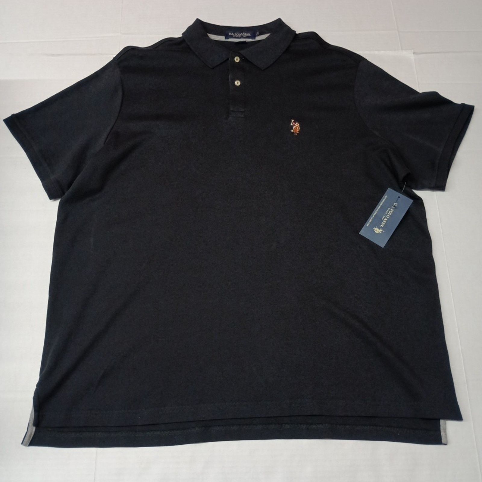 U.S. Polo Assn. U.S. Polo Assn Interlock Polo Shirt Black Men's Size 3XL Size US XXL / EU 58 / 5 - 1 Thumbnail