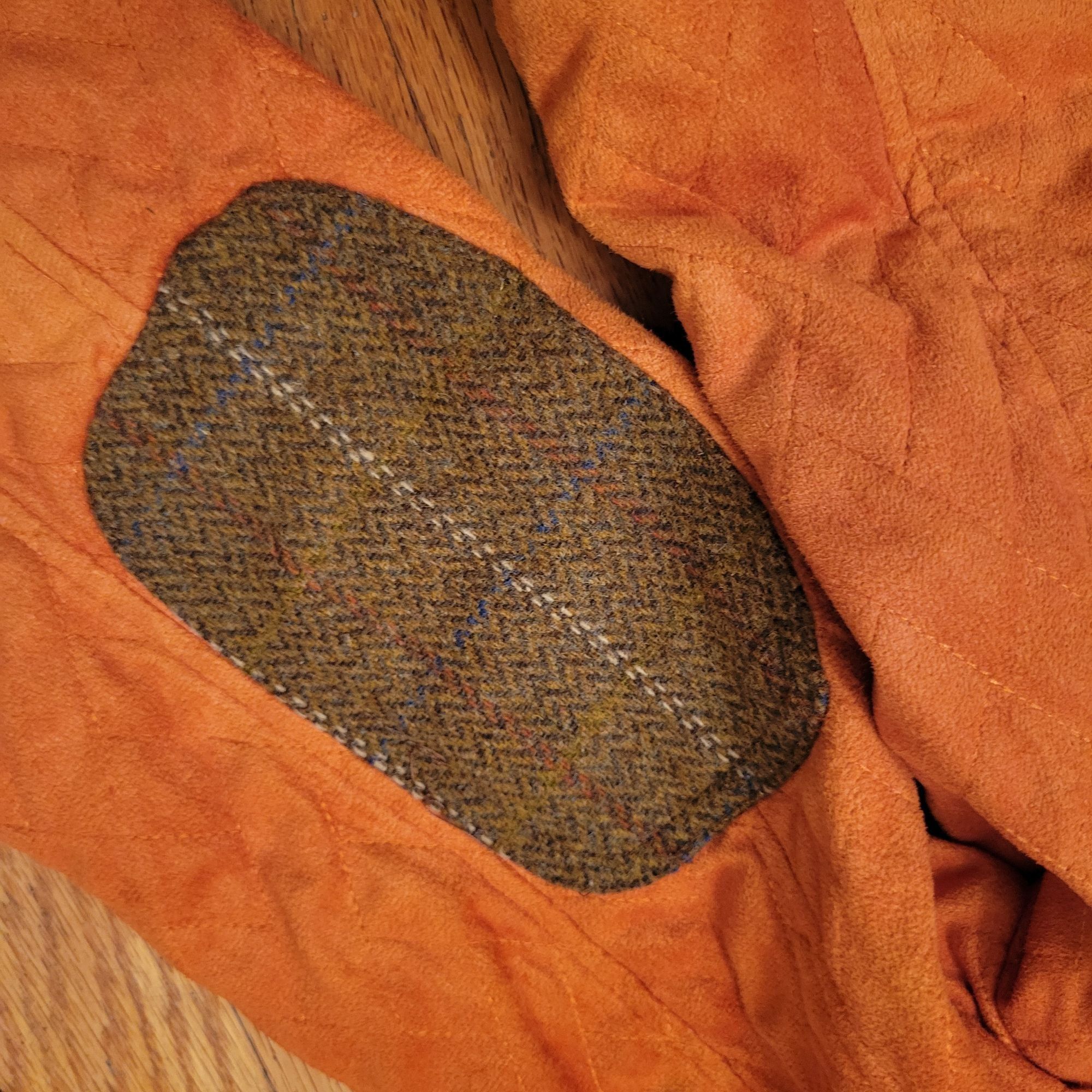 Other Tasha Polizzi Orange Quilted Coat L Leopard Print Lining Bro Size L / US 10 / IT 46 - 10 Thumbnail