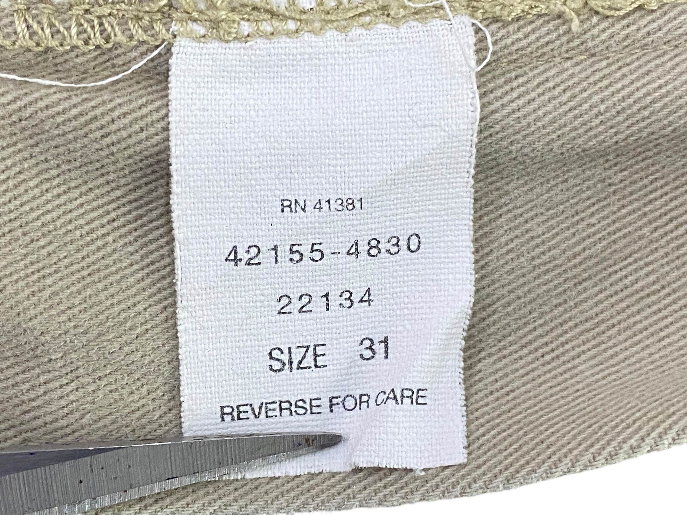 Polo Ralph Lauren × Vintage Polo Chino Cut Off Pants Size 30" / US 8 / IT 44 - 8 Thumbnail